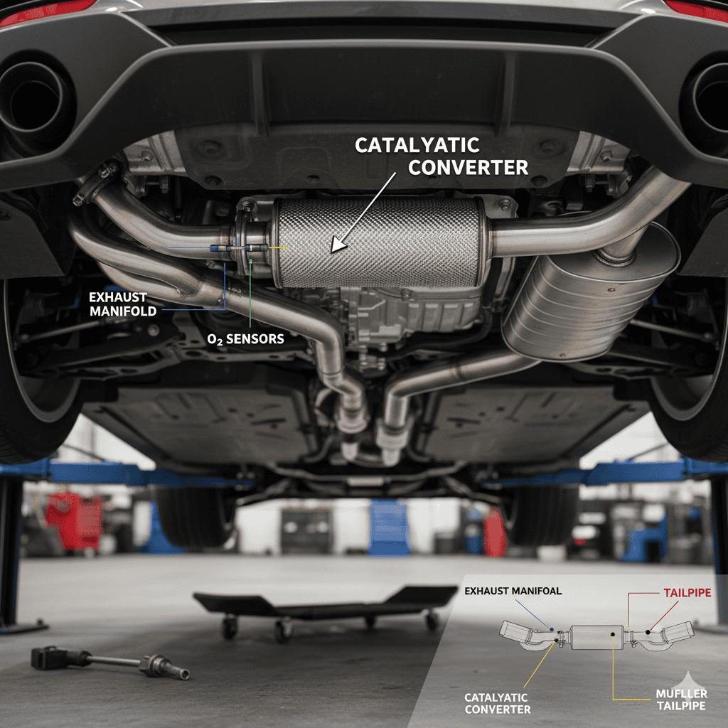 Where Would You Find a Catalytic Converter?